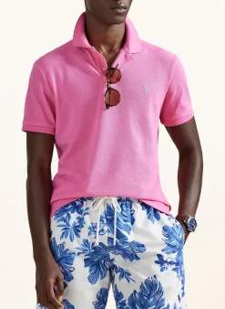 Piqué-Poloshirt Custom Slim Fit