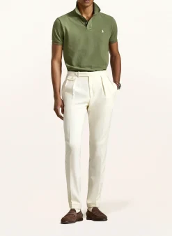Piqué-Poloshirt Custom Slim Fit