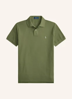 Piqué-Poloshirt Custom Slim Fit