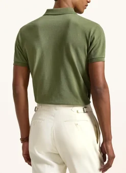 Piqué-Poloshirt Custom Slim Fit