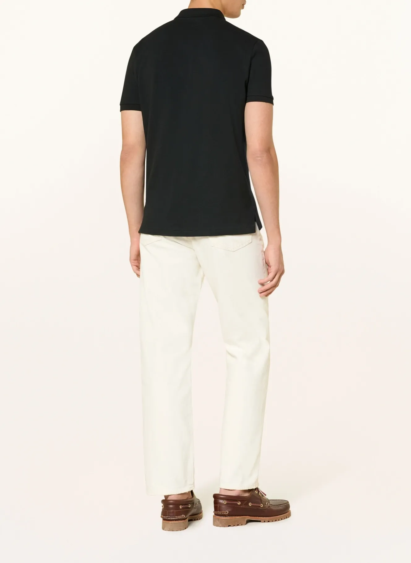 Piqué-Poloshirt Custom Slim Fit