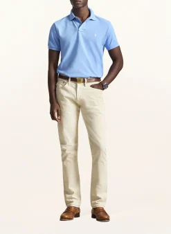 Piqué-Poloshirt Custom Slim Fit