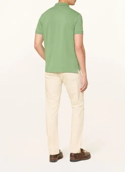 Piqué-Poloshirt Custom Slim Fit