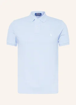 Piqué-Poloshirt Custom Slim Fit