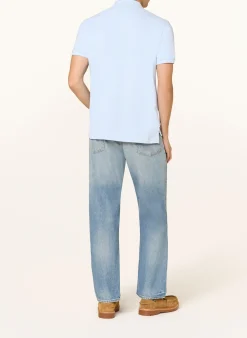 Piqué-Poloshirt Custom Slim Fit