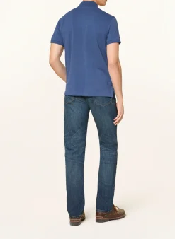 Piqué-Poloshirt Custom Slim Fit