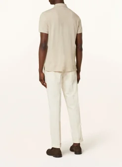 Piqué-Poloshirt Custom Slim Fit