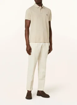 Piqué-Poloshirt Custom Slim Fit