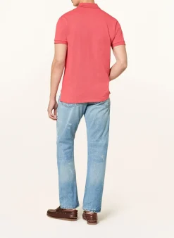 Piqué-Poloshirt Custom Slim Fit