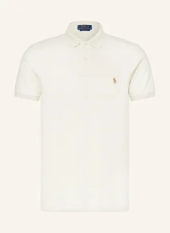 Piqué-Poloshirt Custom Slim Fit