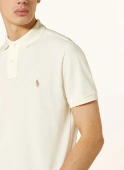 Piqué-Poloshirt Custom Slim Fit
