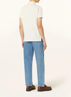 Piqué-Poloshirt Custom Slim Fit