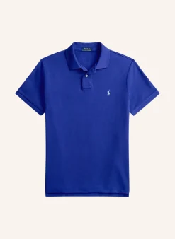 Piqué-Poloshirt Custom Slim Fit