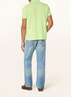 Piqué-Poloshirt Custom Slim Fit