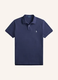 Piqué-Poloshirt Custom Slim Fit