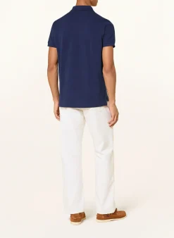 Piqué-Poloshirt Custom Slim Fit