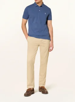Piqué-Poloshirt Custom Slim Fit