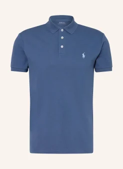 Piqué-Poloshirt Custom Slim Fit