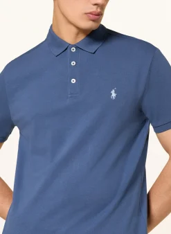 Piqué-Poloshirt Custom Slim Fit