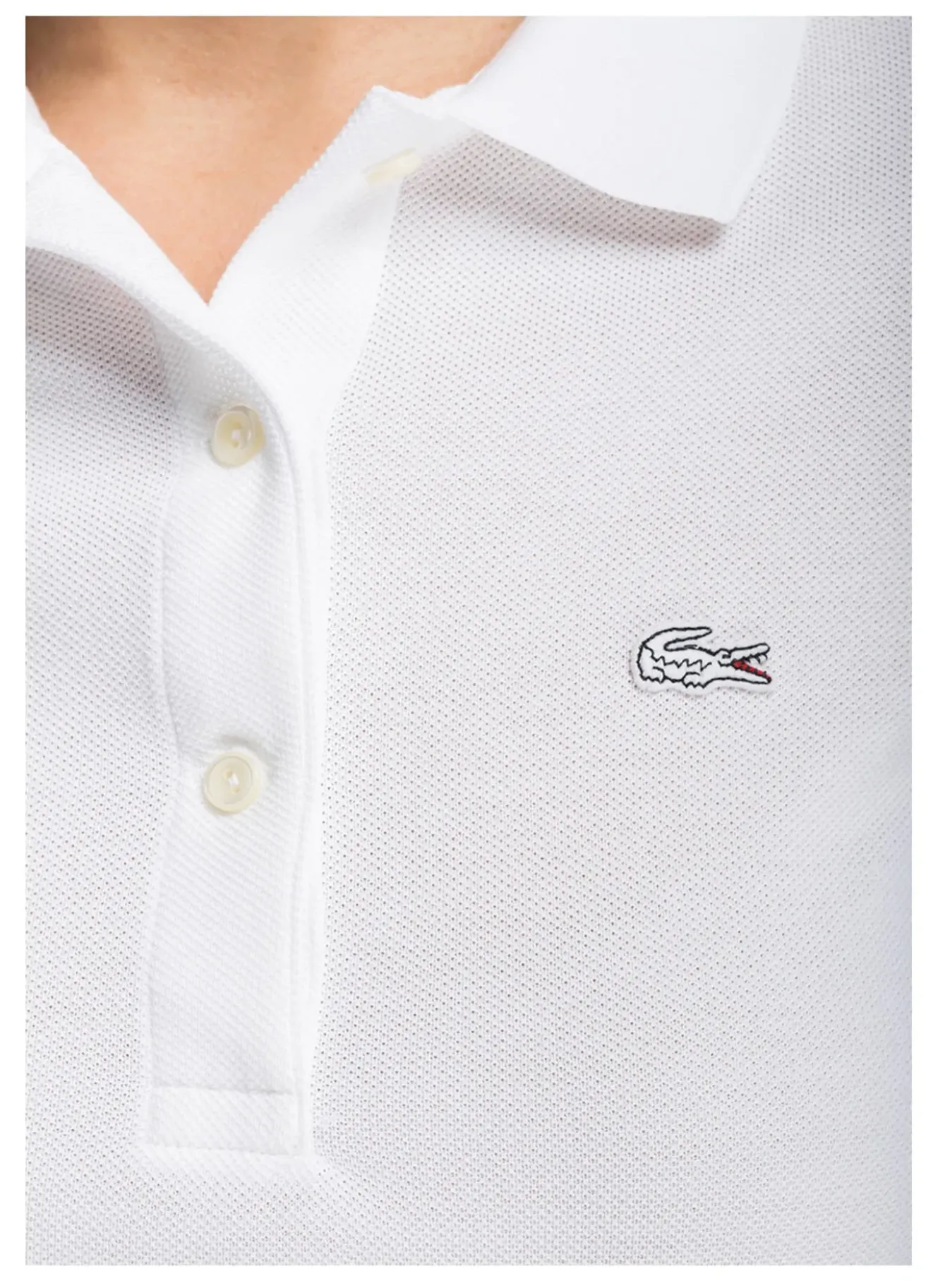 Piqué-Poloshirt mit 3/4-Arm