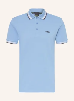 Piqué-Poloshirt PADDY CURVED Regular Fit