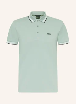 Piqué-Poloshirt PADDY CURVED Regular Fit