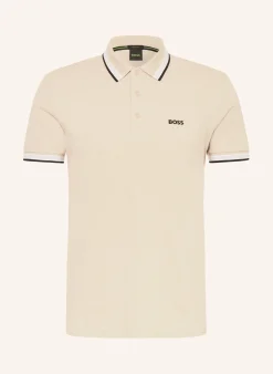 Piqué-Poloshirt PADDY CURVED Regular Fit