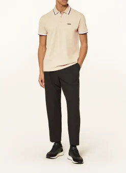 Piqué-Poloshirt PADDY CURVED Regular Fit
