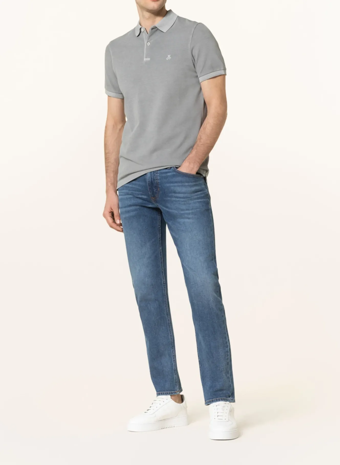 Piqué-Poloshirt Shaped Fit