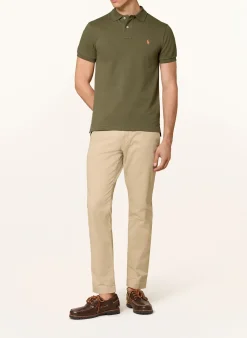 Piqué-Poloshirt Slim Fit
