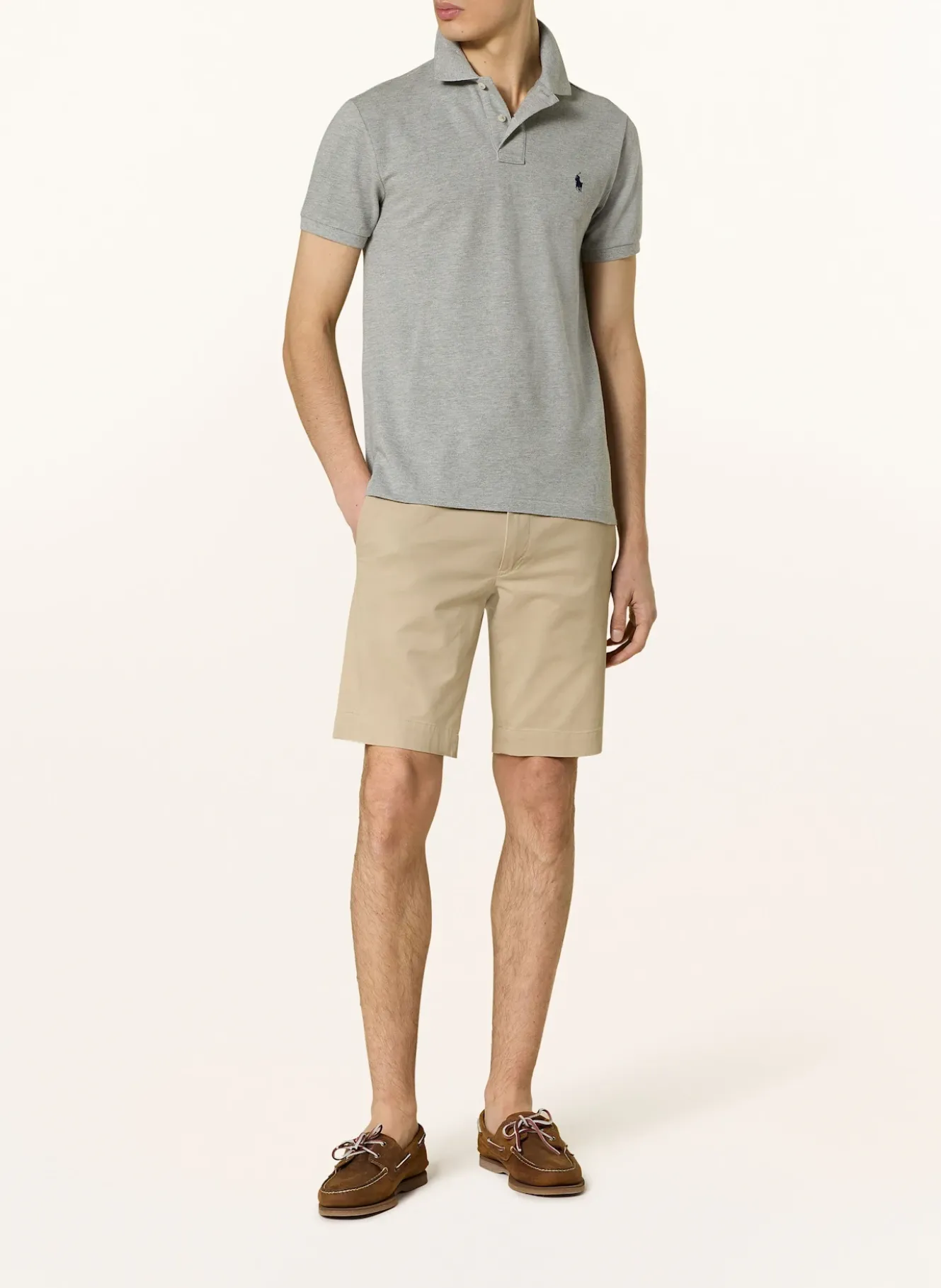 Piqué-Poloshirt Slim Fit