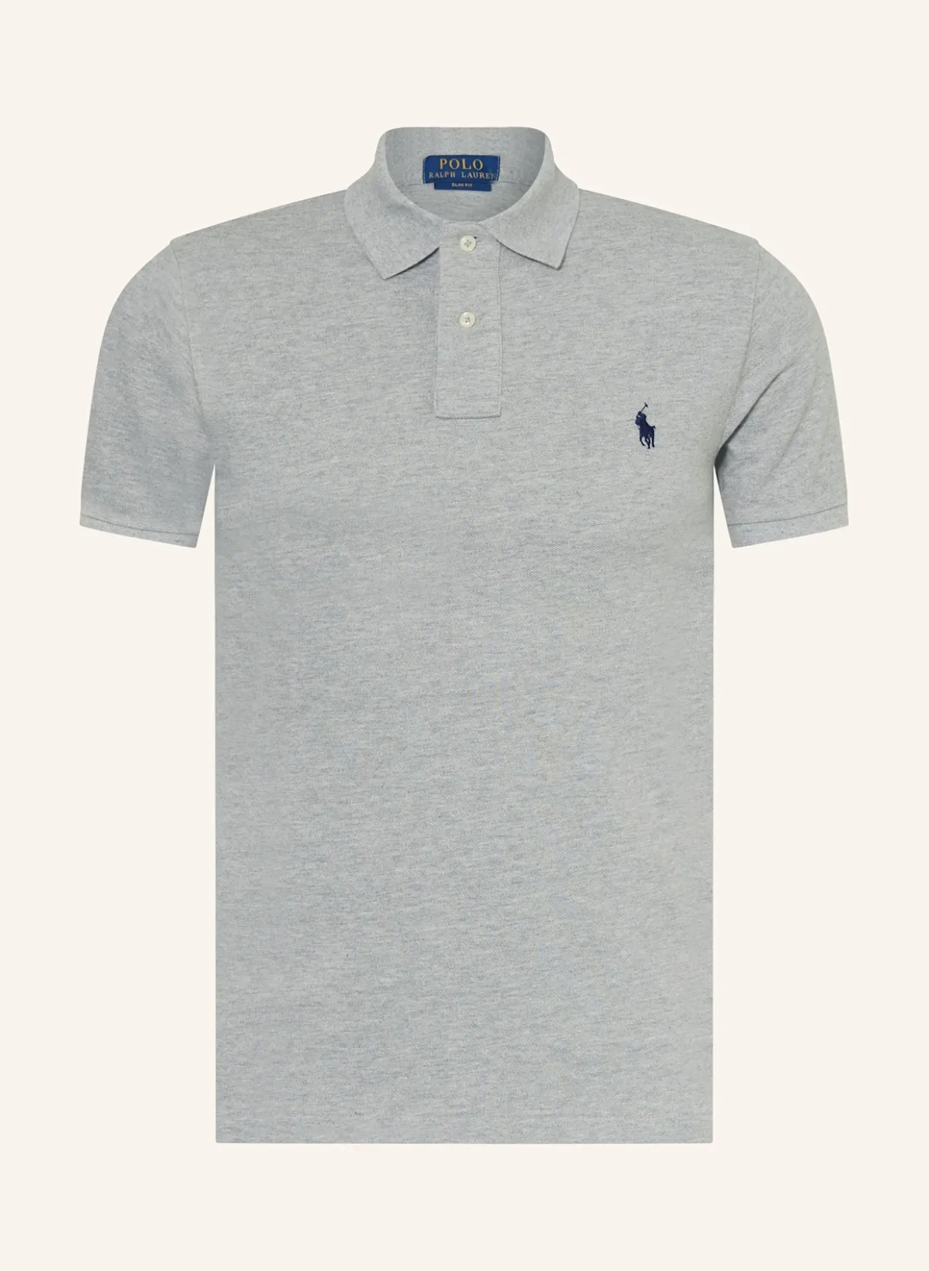 Piqué-Poloshirt Slim Fit