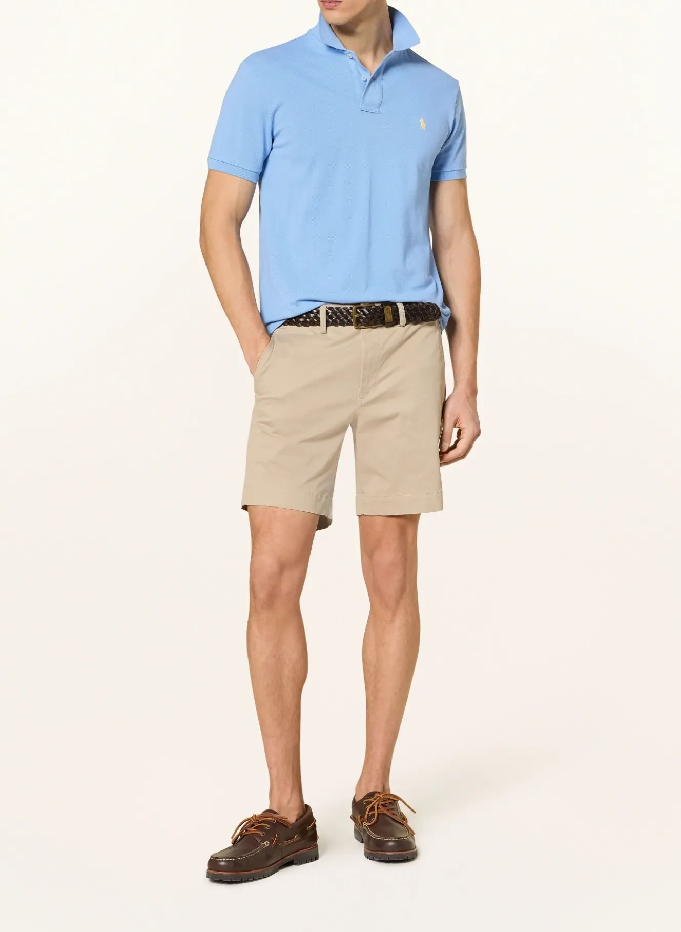 Piqué-Poloshirt Slim Fit