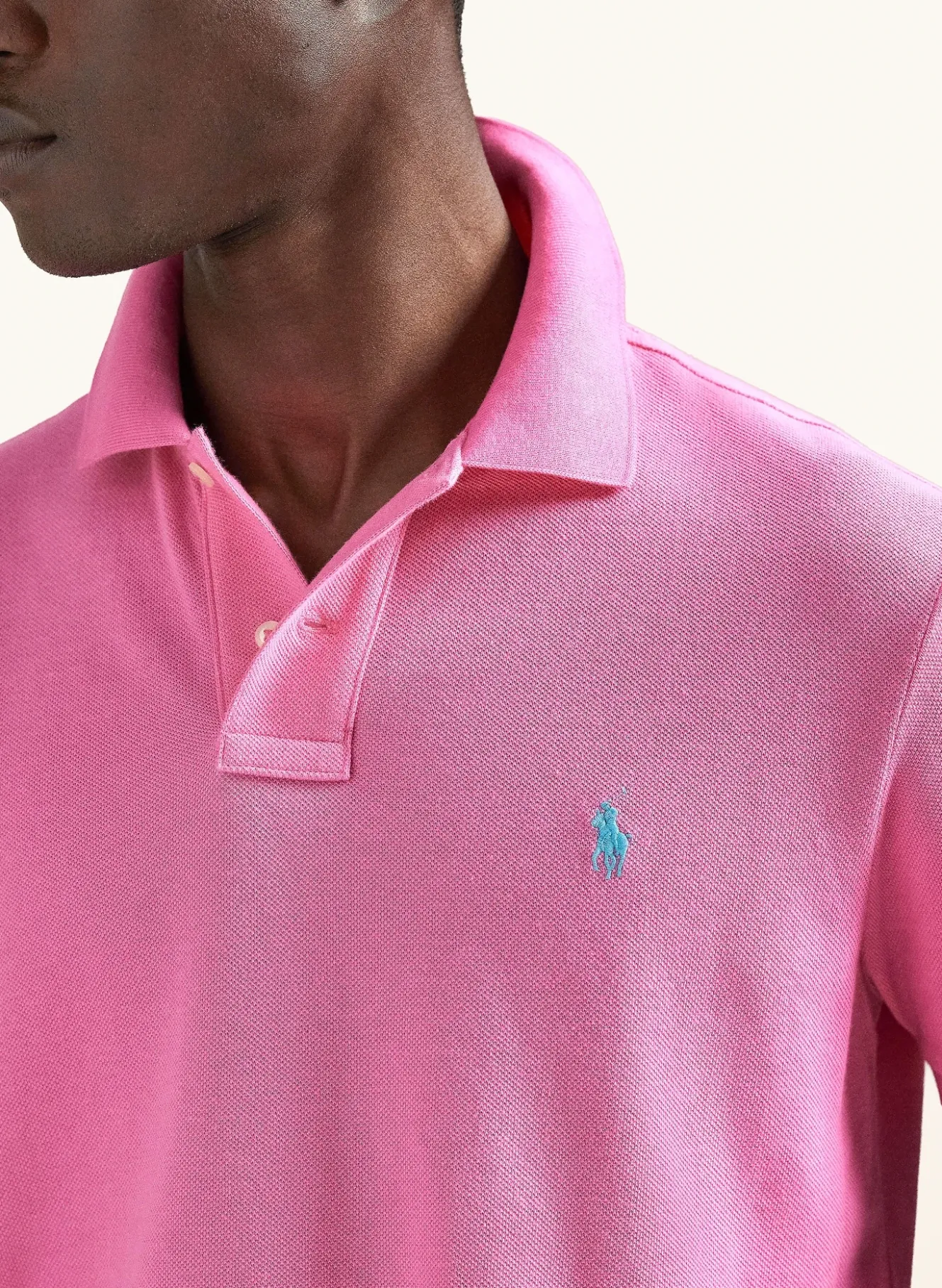 Piqué-Poloshirt Slim Fit