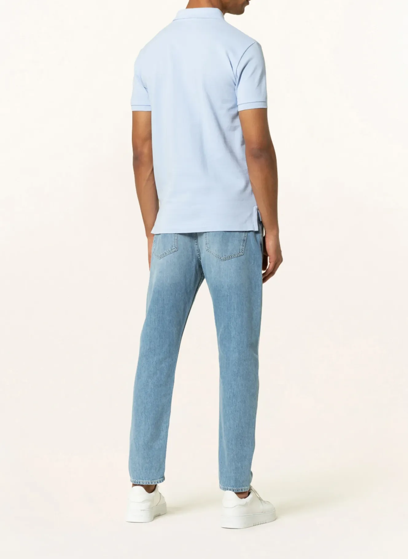 Piqué-Poloshirt Slim Fit