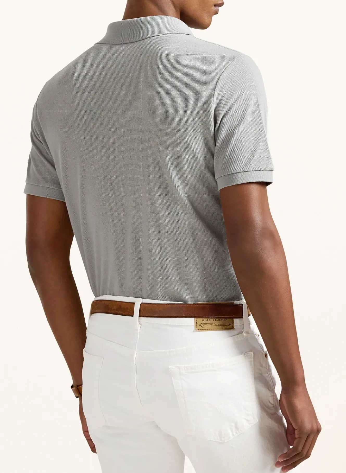 Piqué-Poloshirt Slim Fit