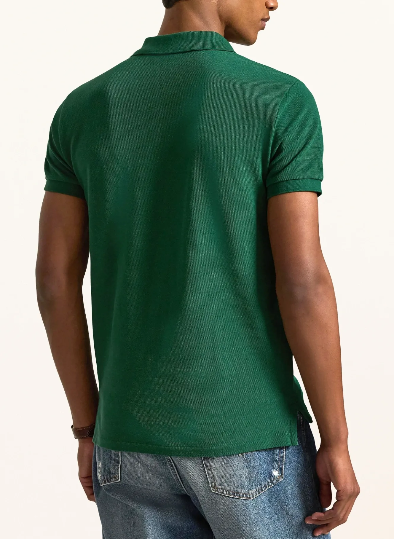 Piqué-Poloshirt Slim Fit