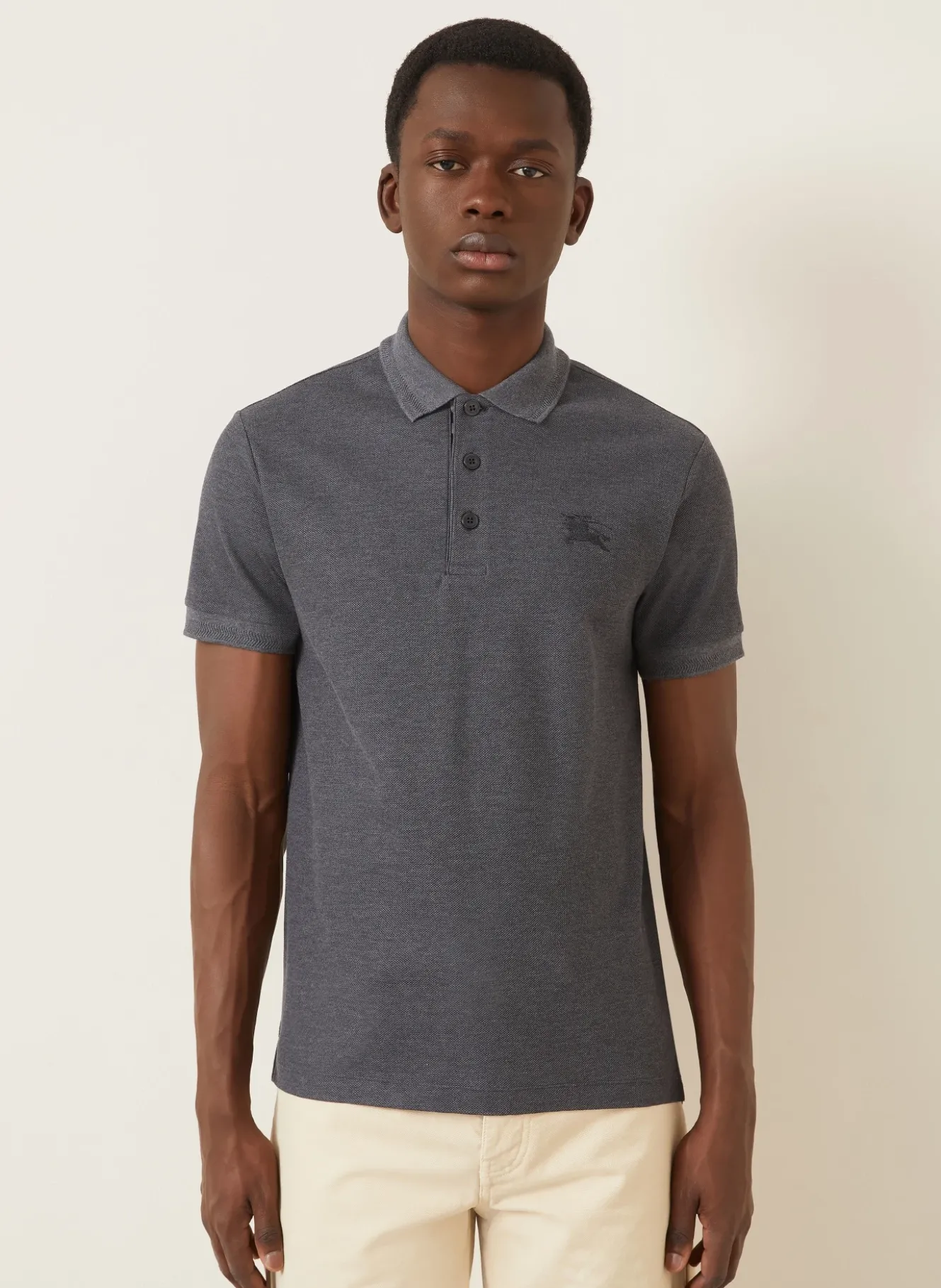 Piqué-Poloshirt Slim Fit