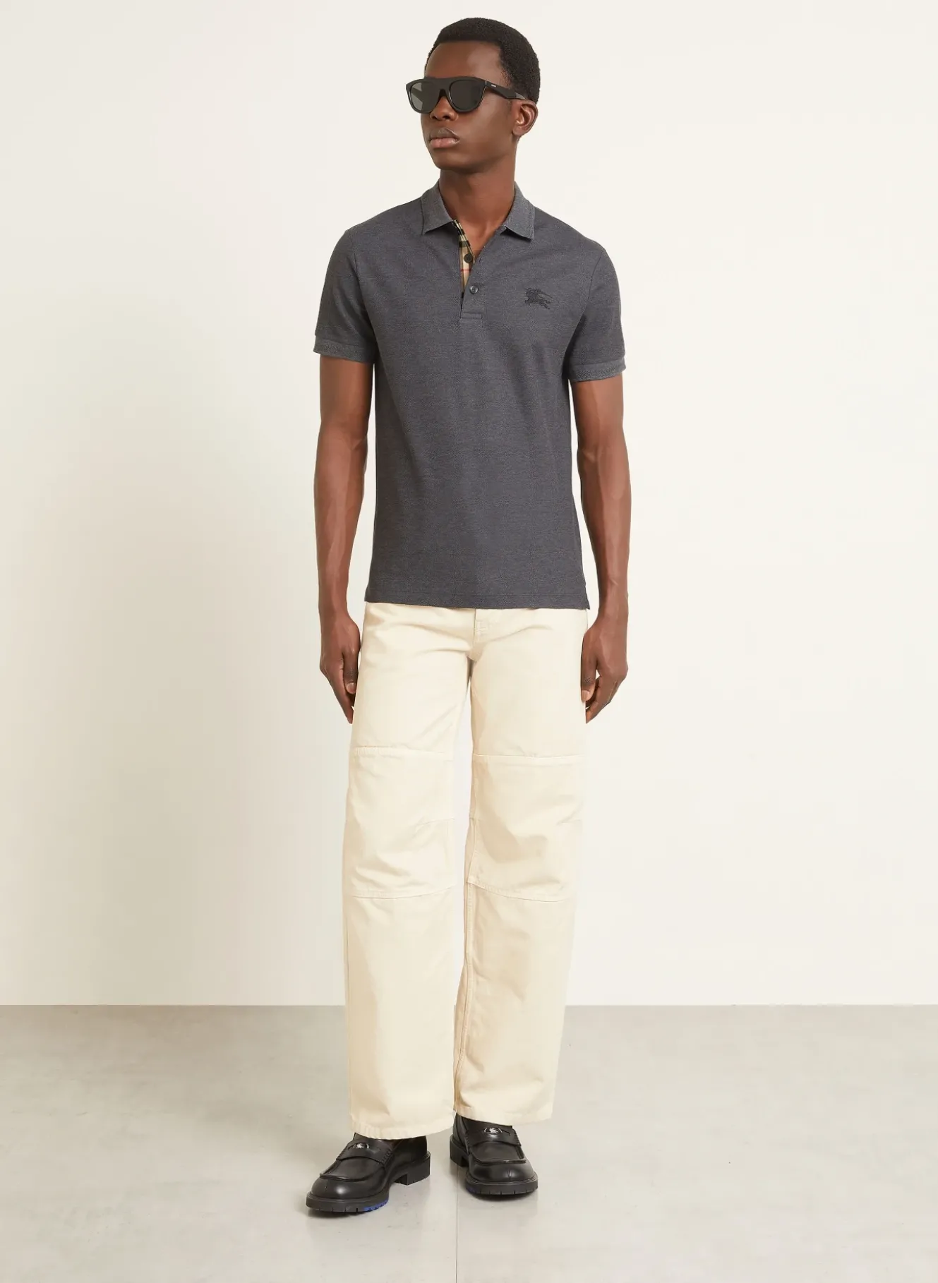 Piqué-Poloshirt Slim Fit