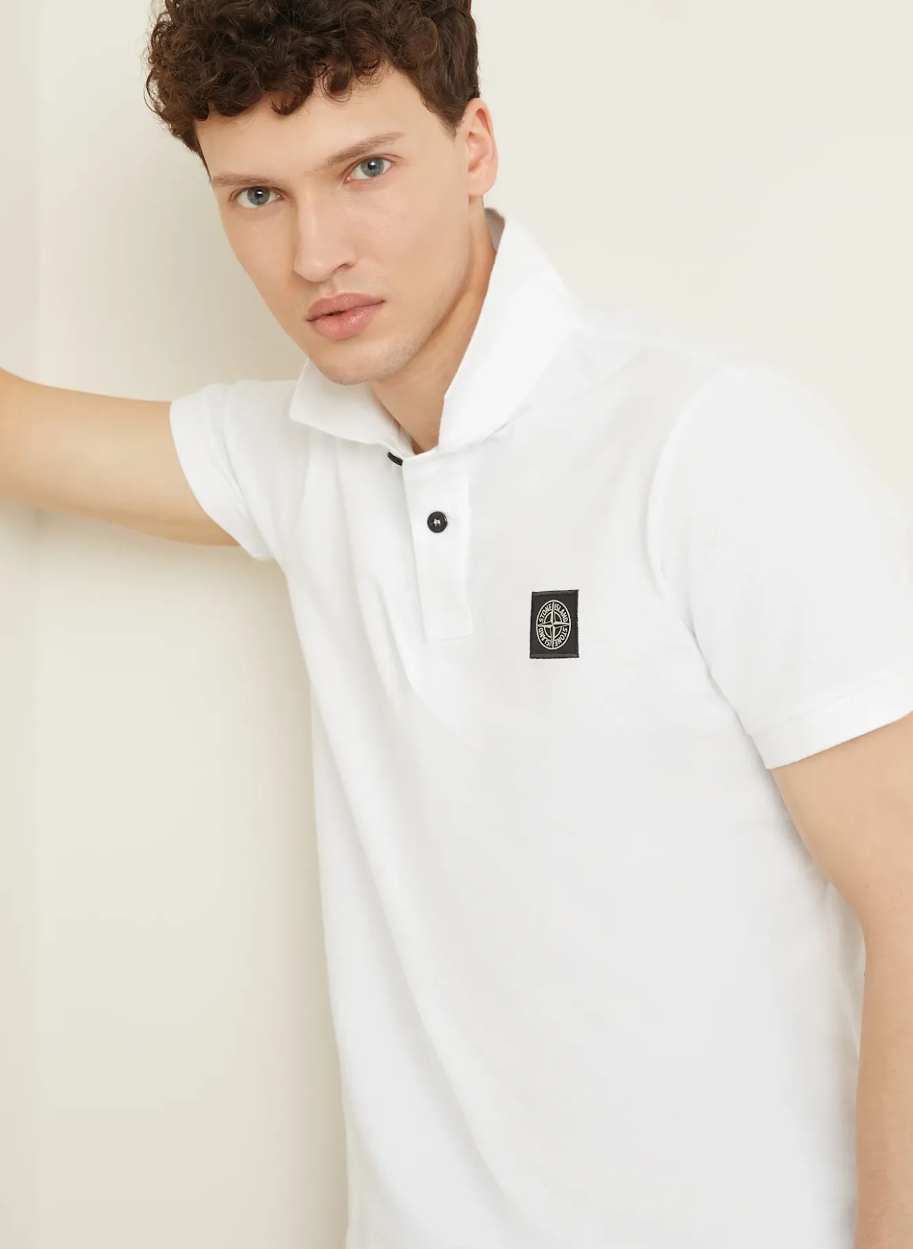 Piqué-Poloshirt Slim Fit