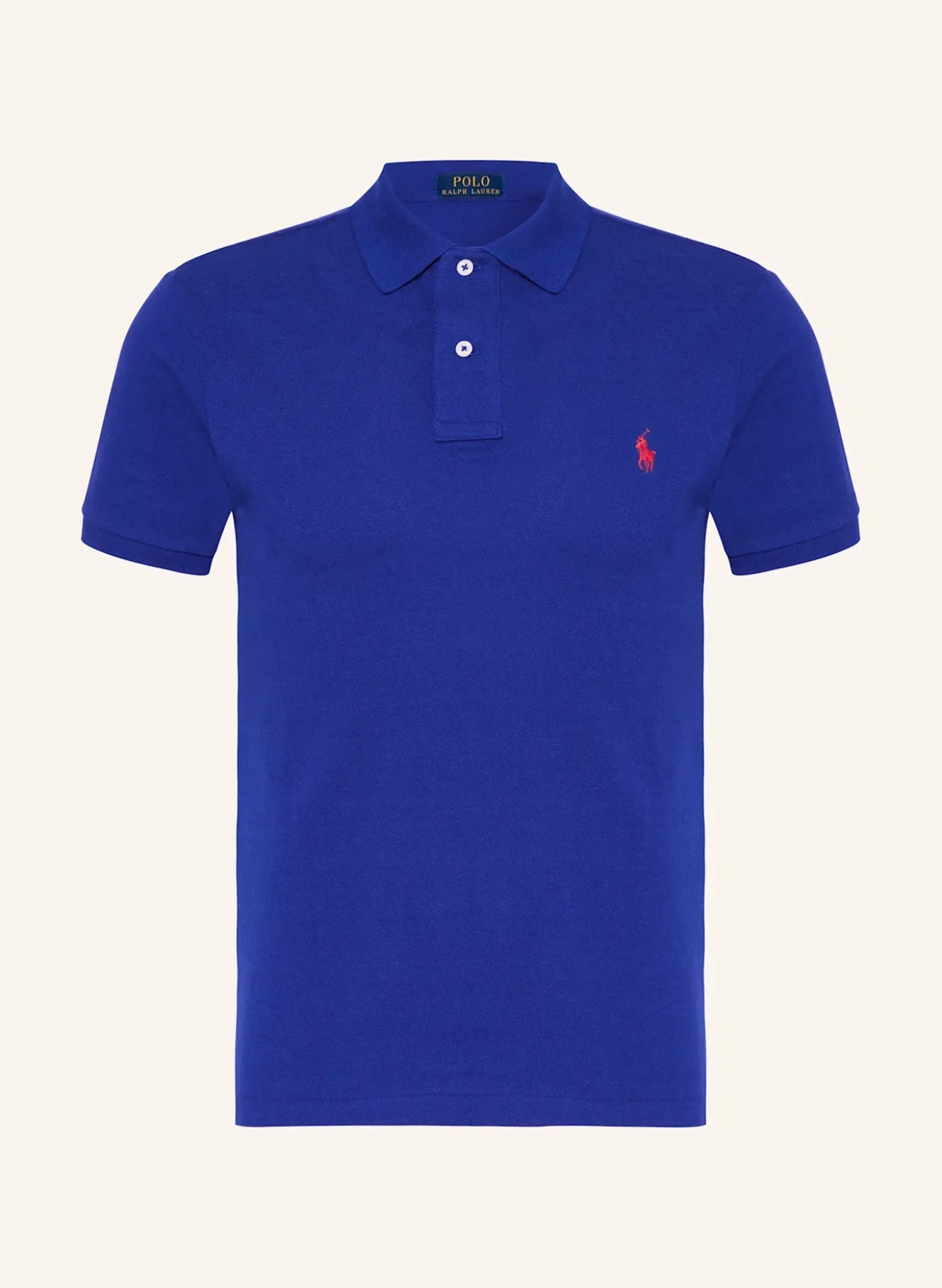 Piqué-Poloshirt Slim Fit