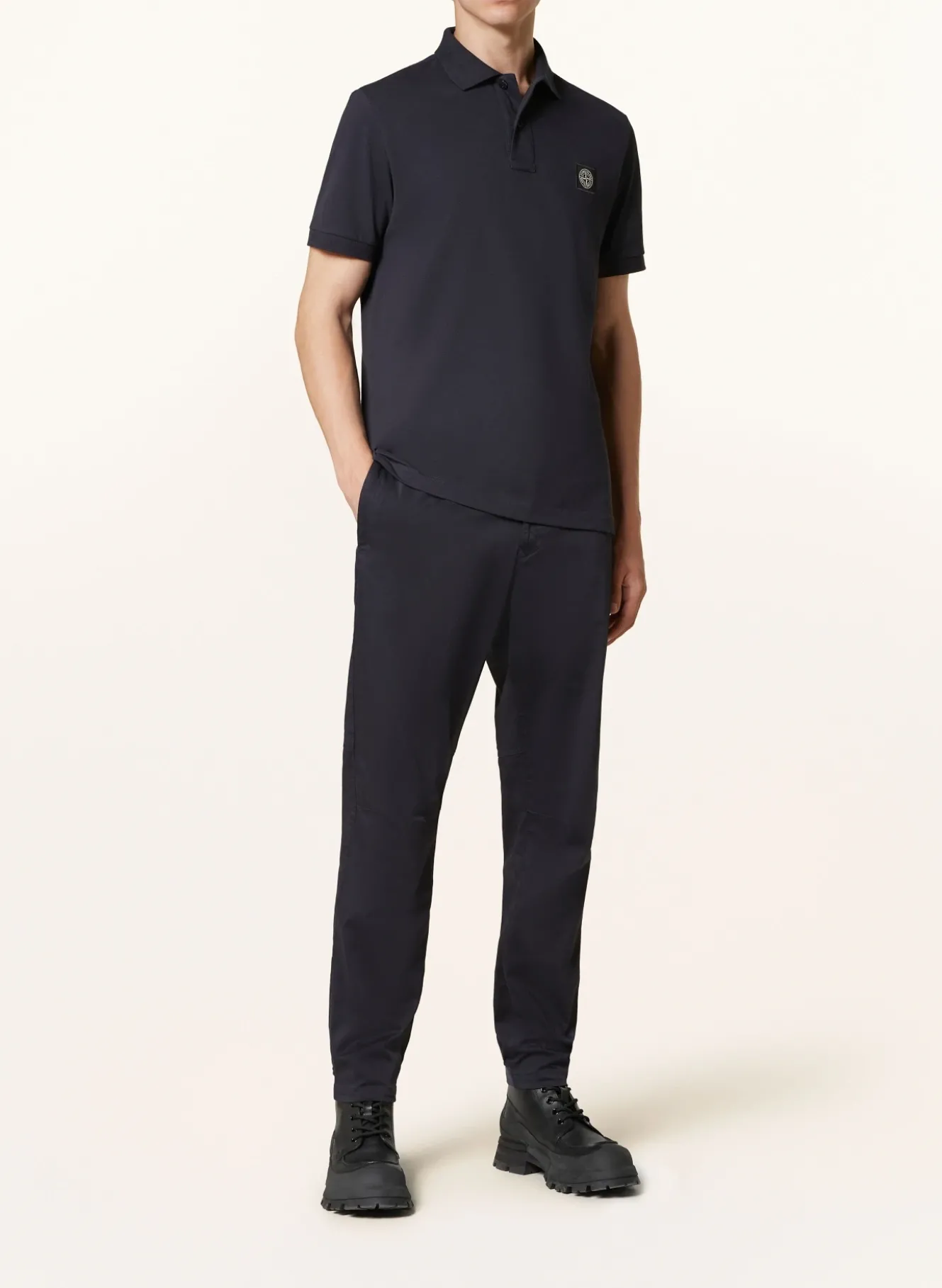 Piqué-Poloshirt Slim Fit