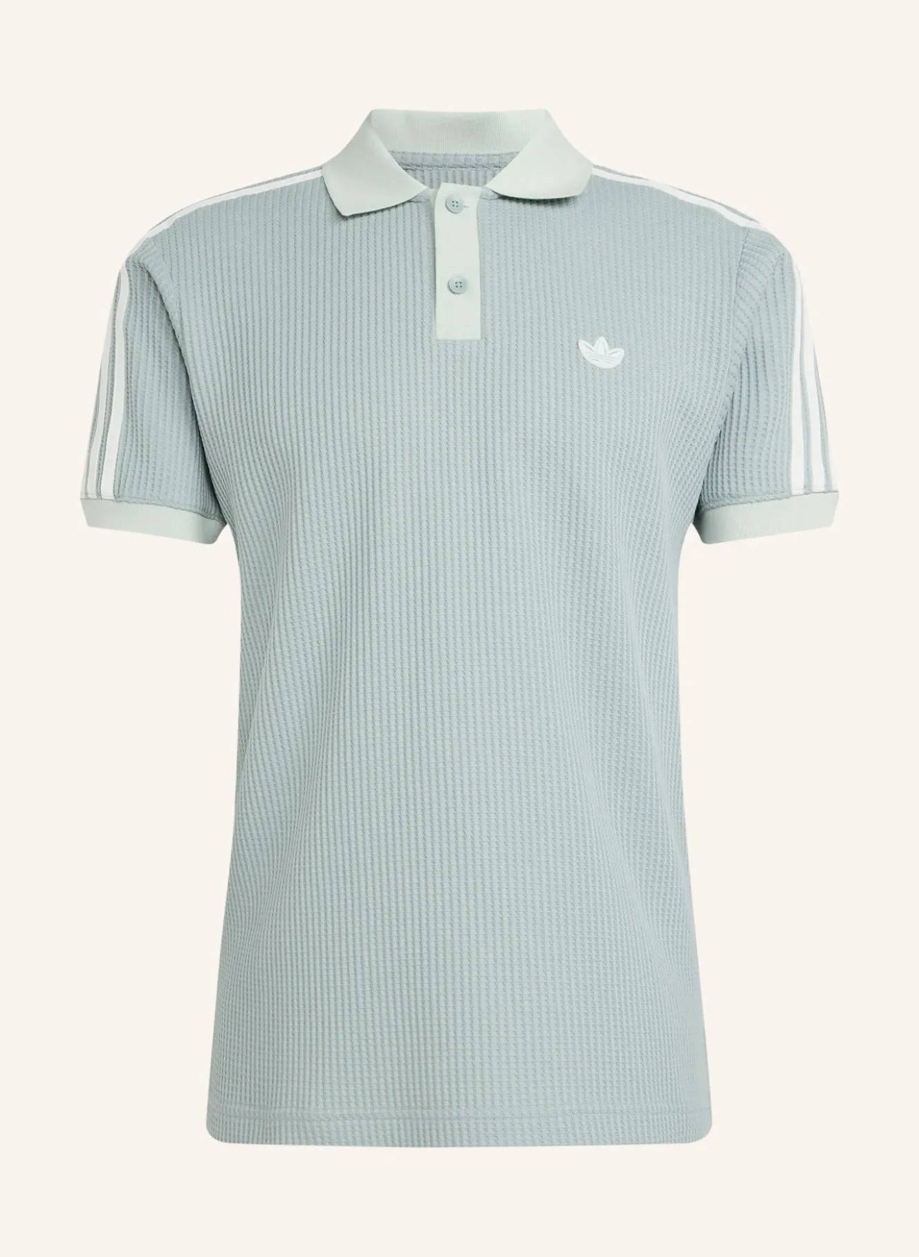 Piqué-Poloshirt WAFFLE KNIT