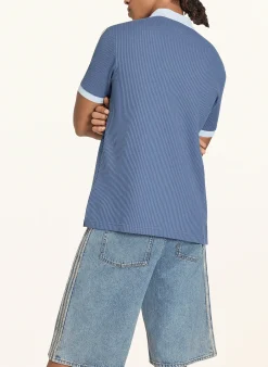 Piqué-Poloshirt WAFFLE KNIT