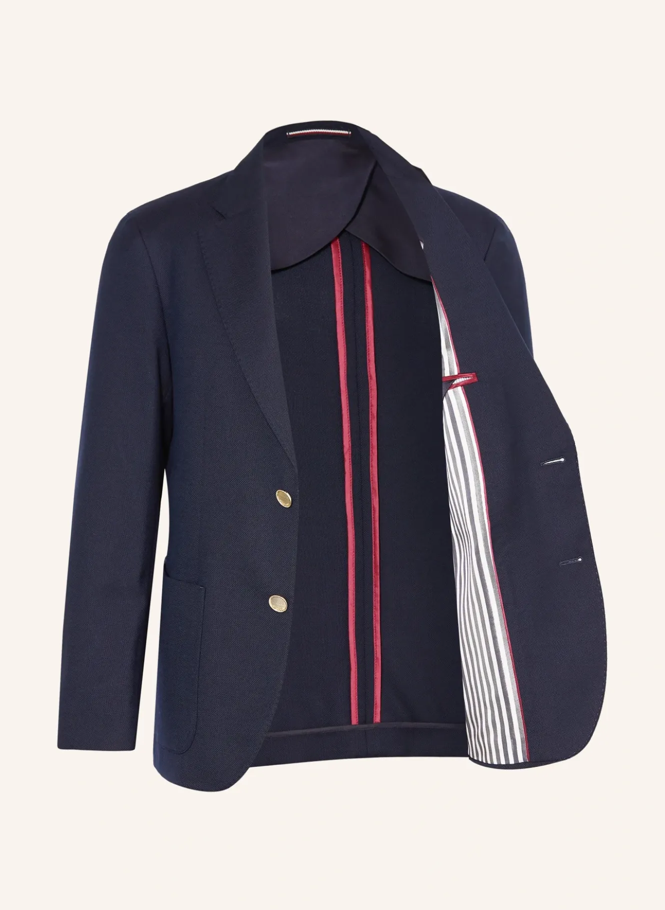 Piqué-Sakko Extra Slim Fit