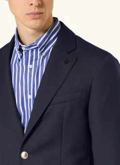 Piqué-Sakko Extra Slim Fit