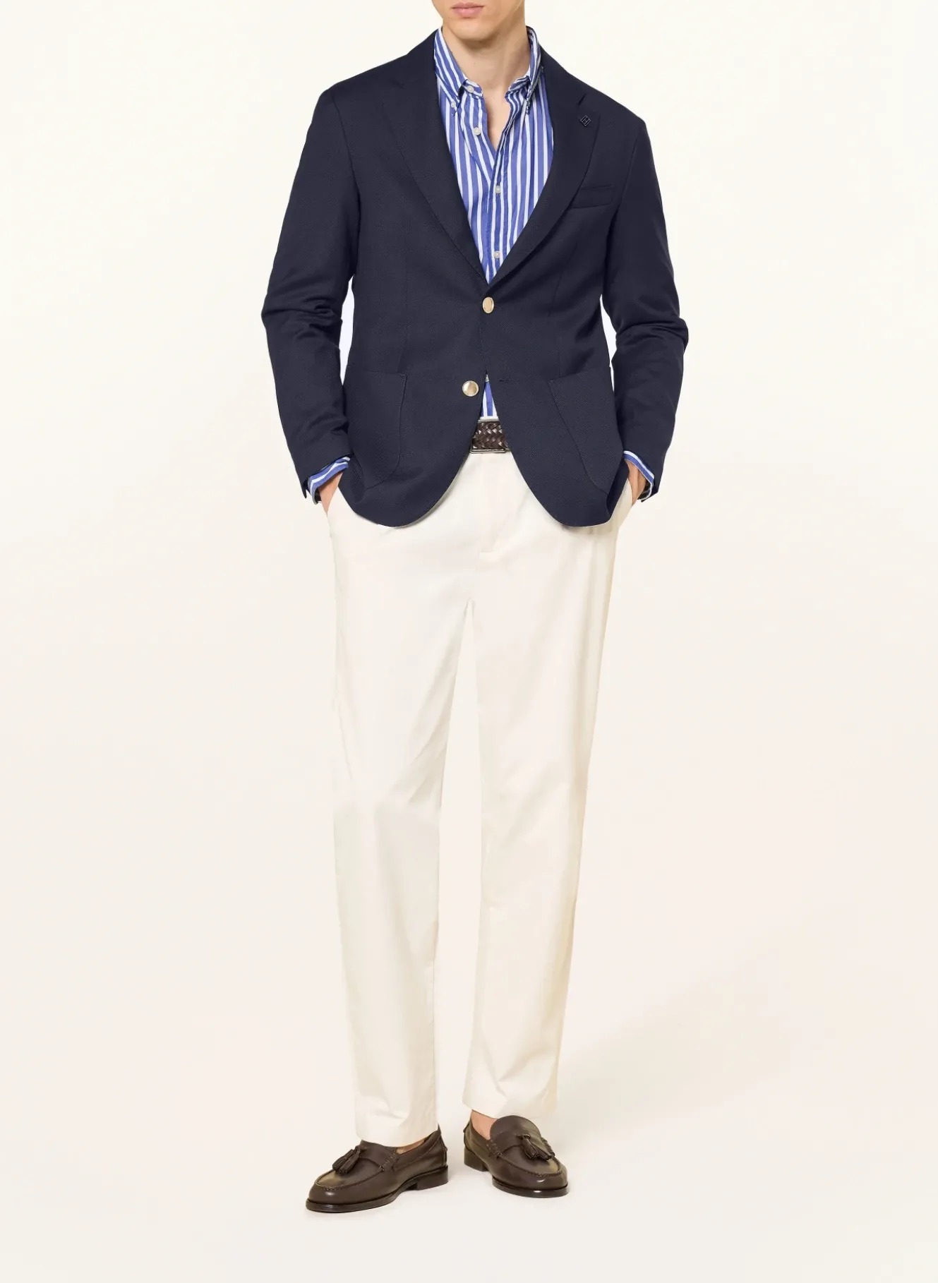 Piqué-Sakko Extra Slim Fit