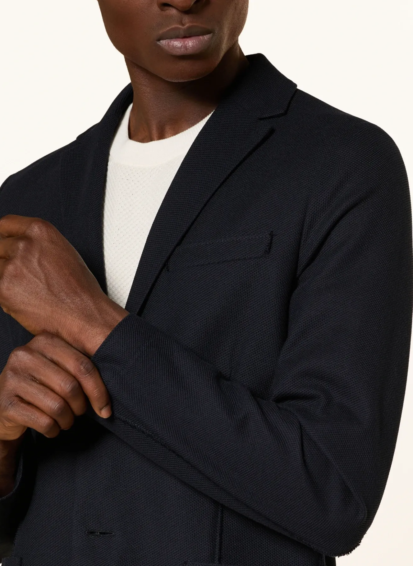 Piqué-Sakko Slim Fit