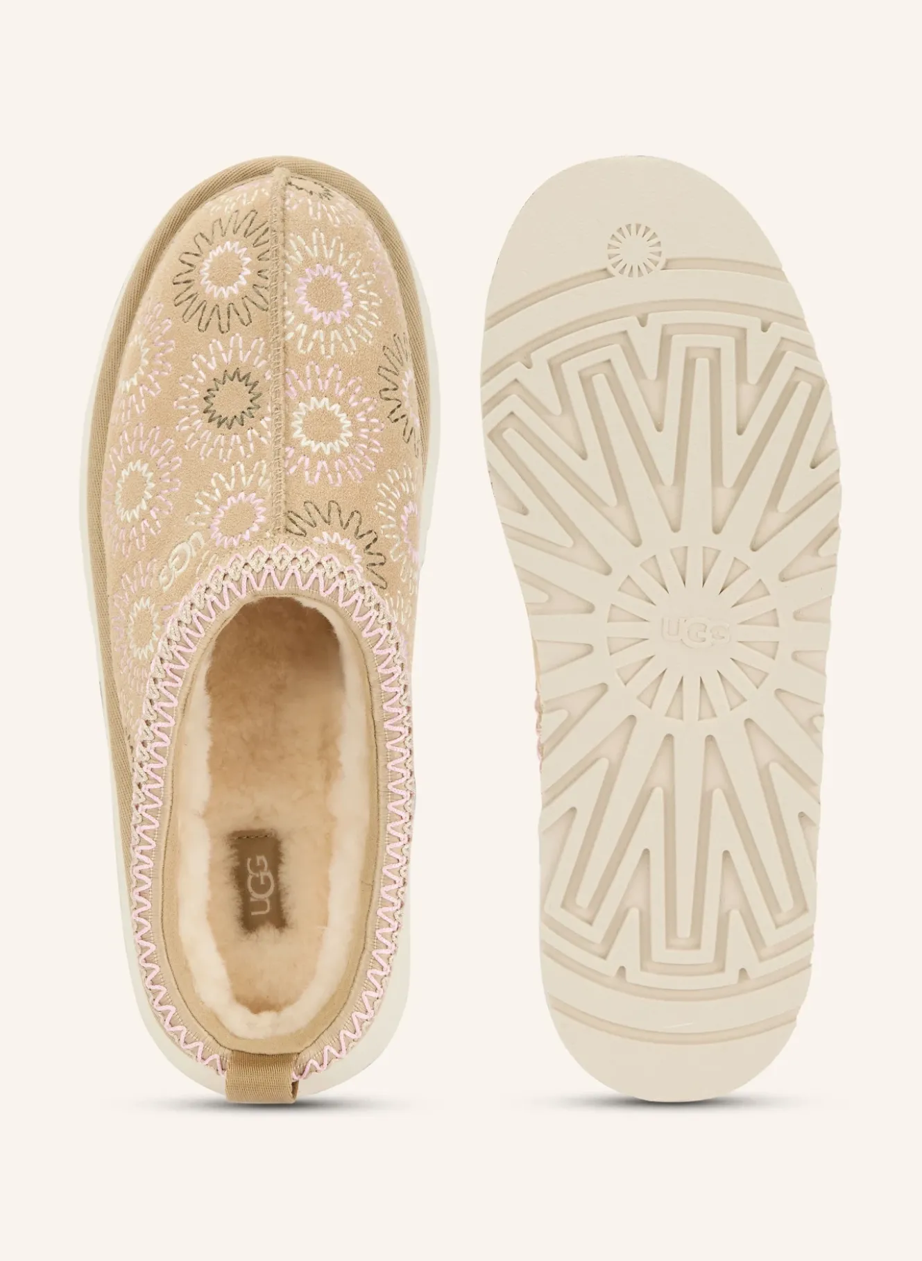 Plateau-Pantoletten TAZZ SUN STITCH