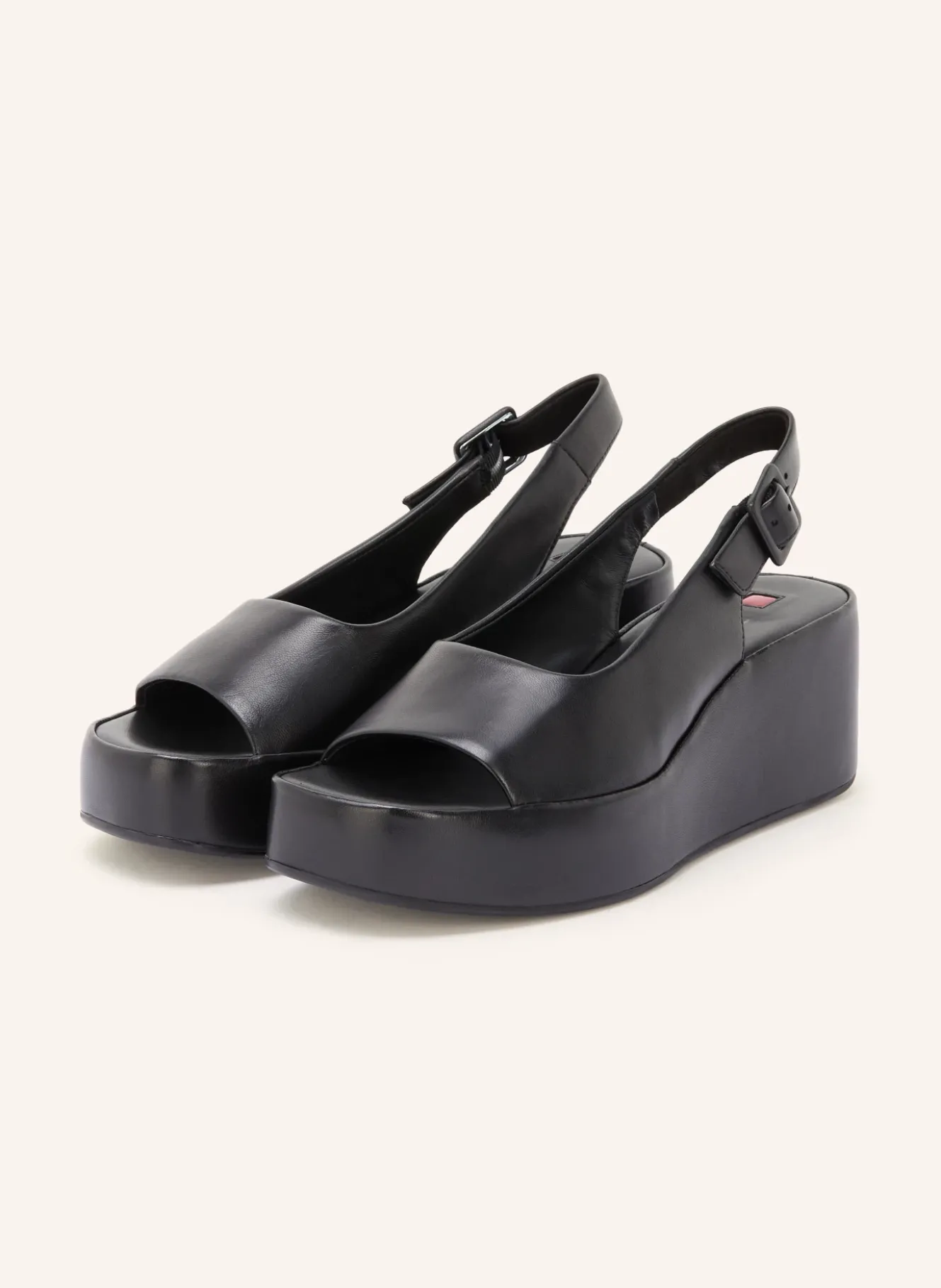 Plateau-Sandalen